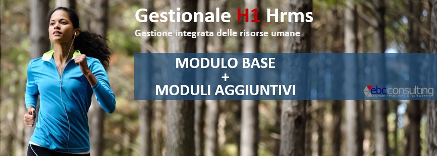 Gestionale H1 Hrms Modulo Base gestione HR