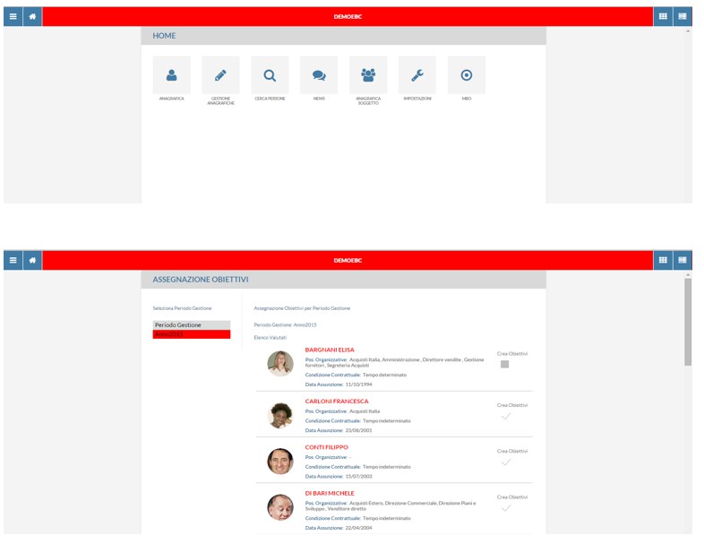 Immagini H1 Web Enterprise semplificate H1 Hrms