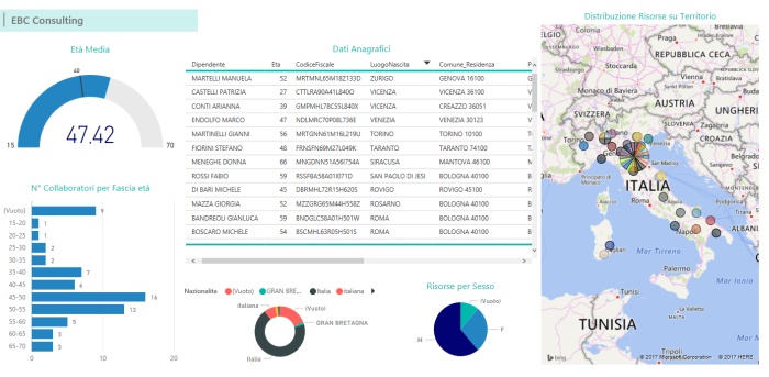 Power BI Anagrafica del personale Business Intelligence HR EBC Consulting Power BI Anagrafica del personale Business Intelligence HR EBC Consulting