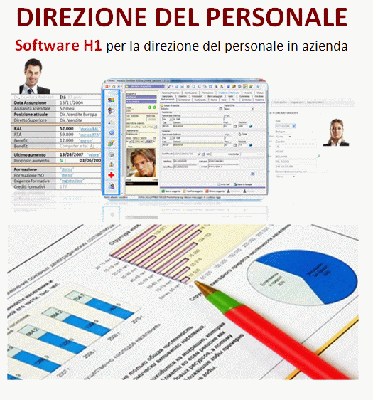 Direzione del personale - sistema H1 per la gestione e direzione del personale 